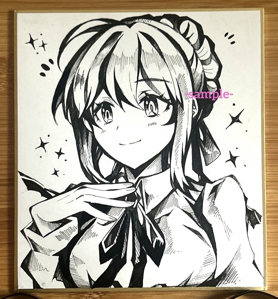 [FGO]セイバー　手描きイラスト