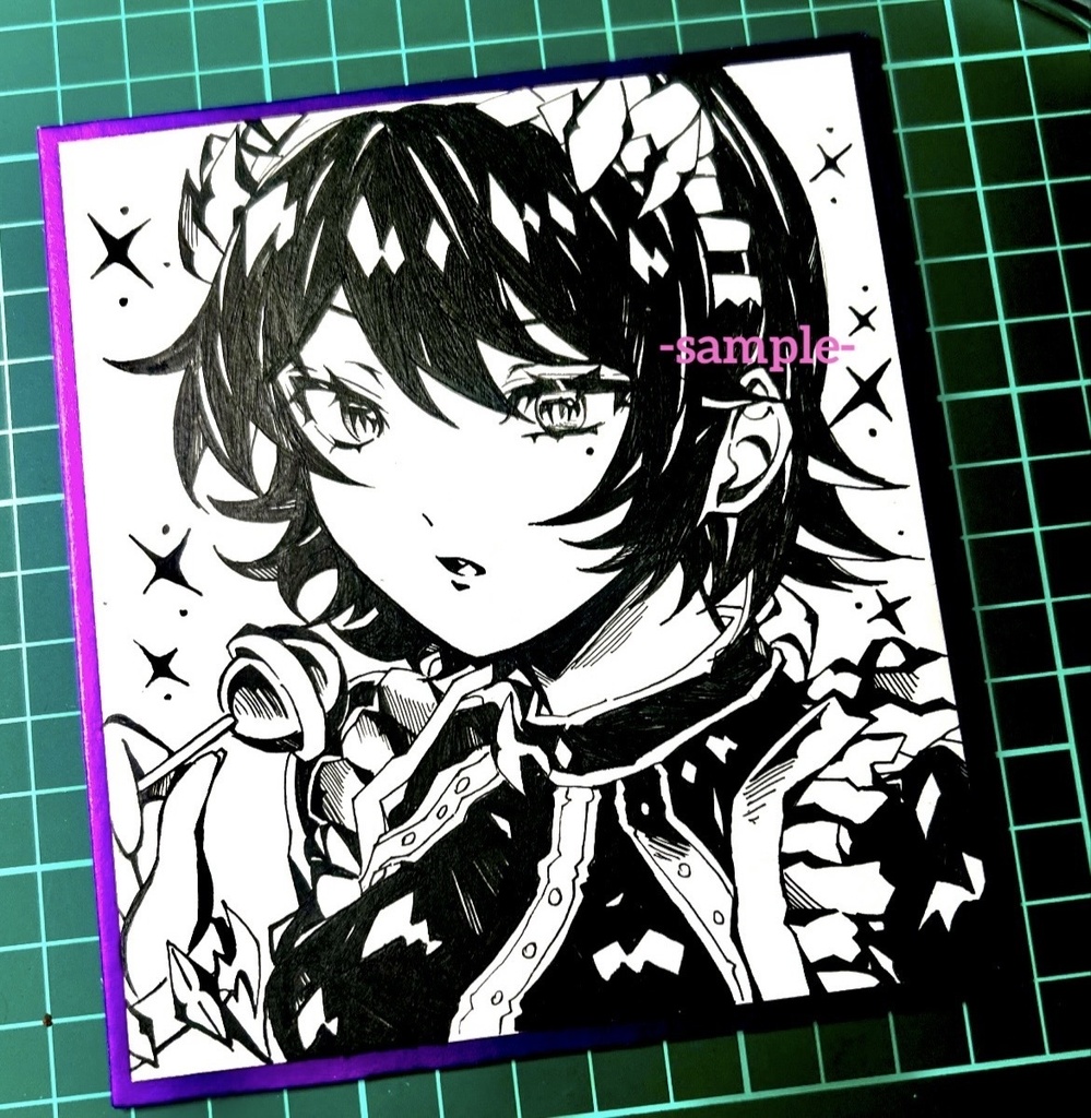 [ゼンゼロ]エレン•ジョー　手描きイラスト