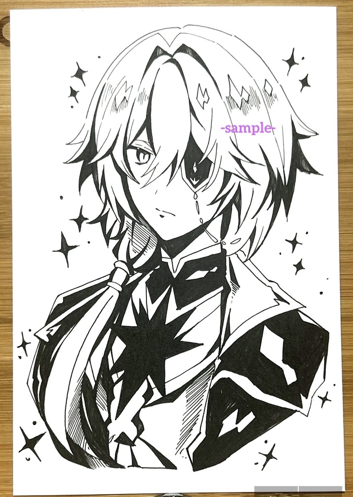 [スタレ]アナイクス　手描きポストカード