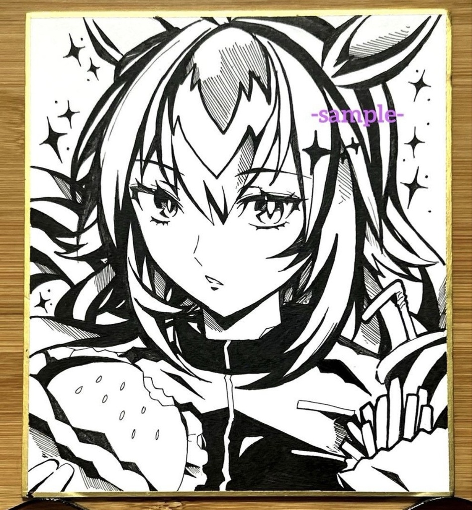 [ウマ娘]オグリキャップ　手描きイラスト