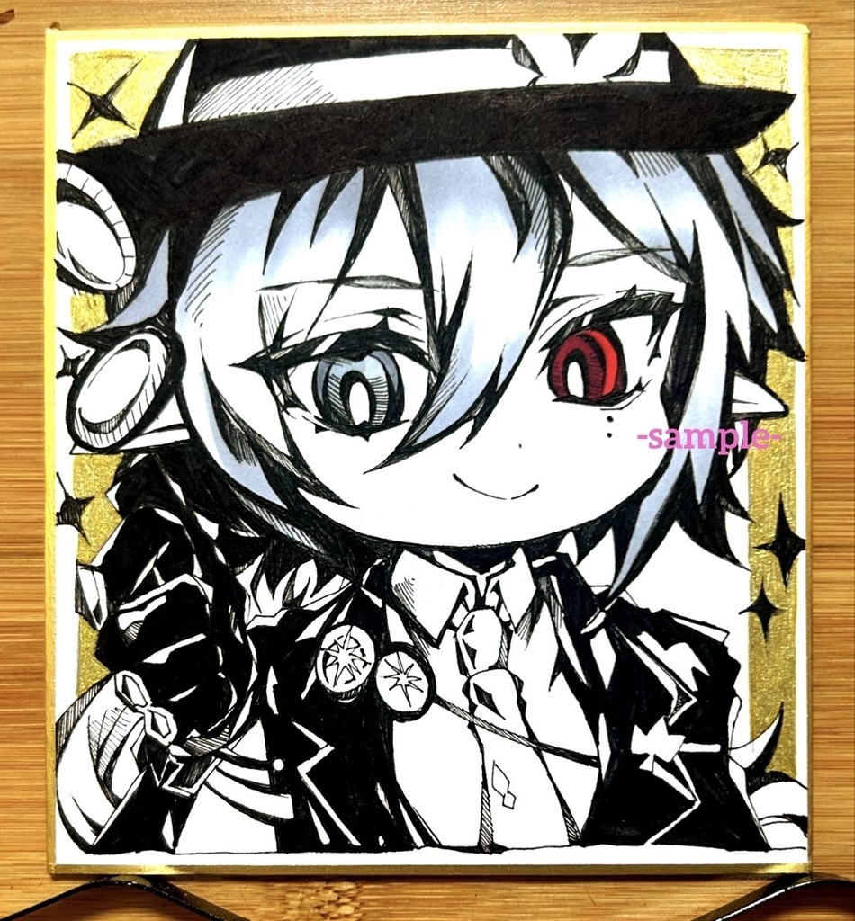 [ゼンゼロ]ヒューゴ　手描きイラスト