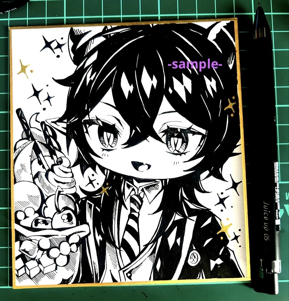 [ツイステ]マレウス　手描きイラスト