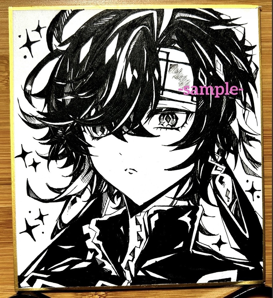 [原神]キィニチ　手描きイラスト