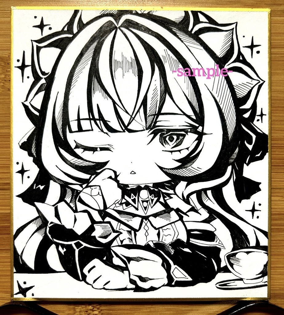 [原神]サンドローネ　手描きイラスト