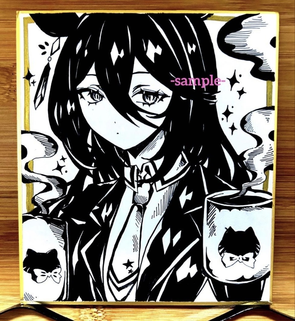 [ウマ娘]マンハッタンカフェ　手描きイラスト