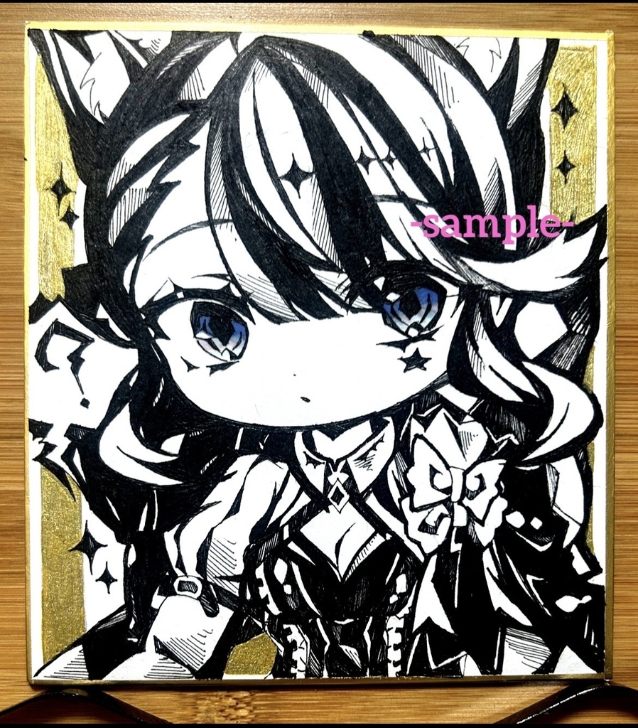 [原神]リネット　手描きイラスト