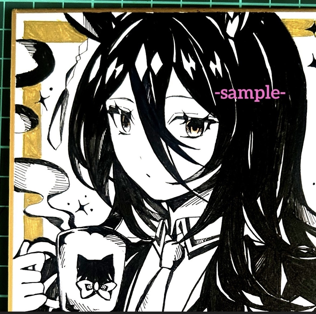 [ウマ娘]マンハッタンカフェ　手描きイラスト