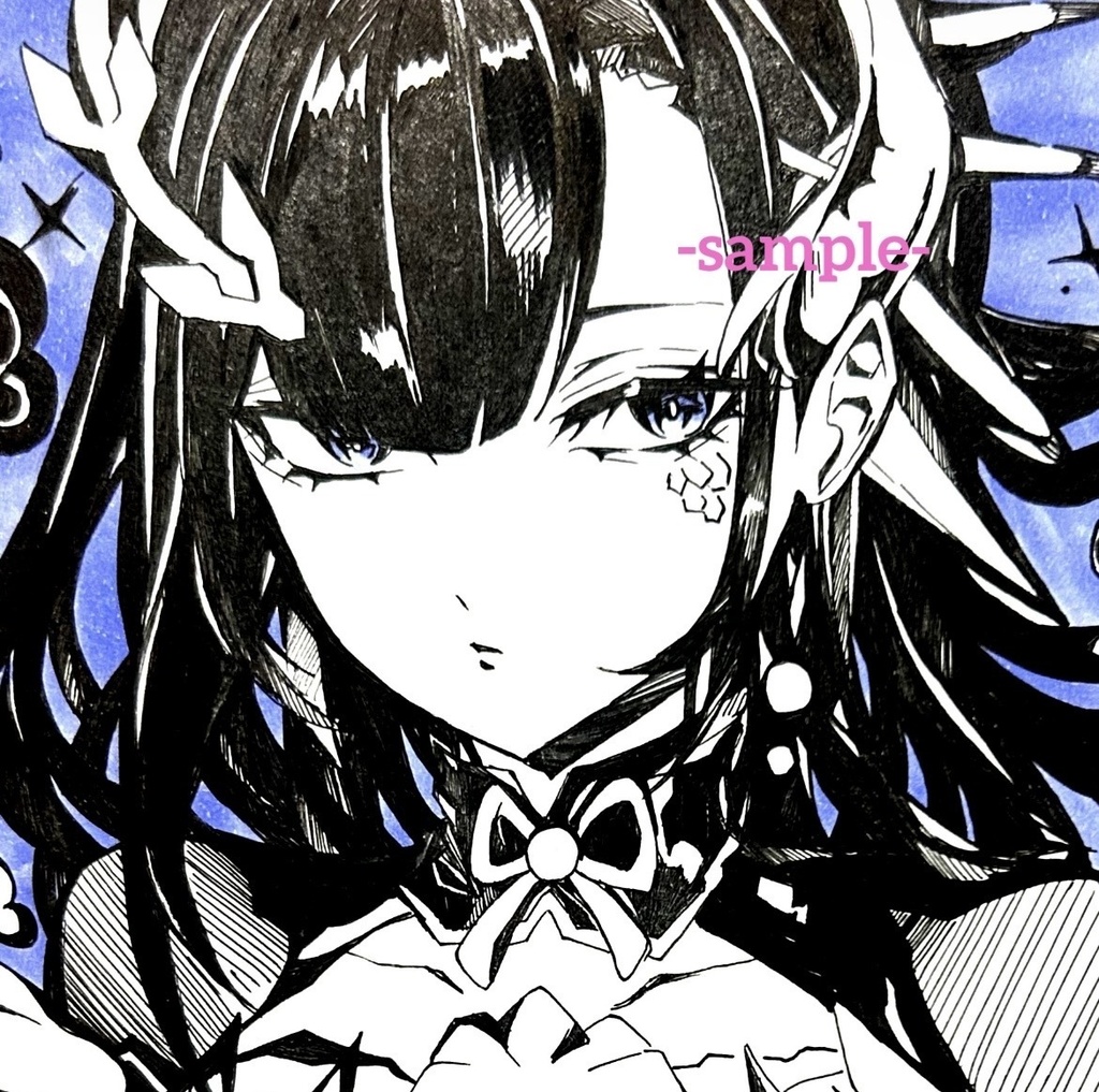 [スタレ]セイレンス　手描き色紙