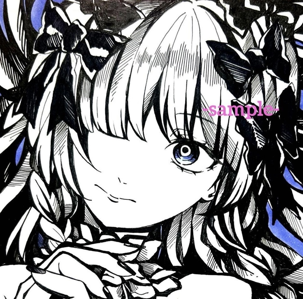 [FGO]フランチェスカ　手描き色紙