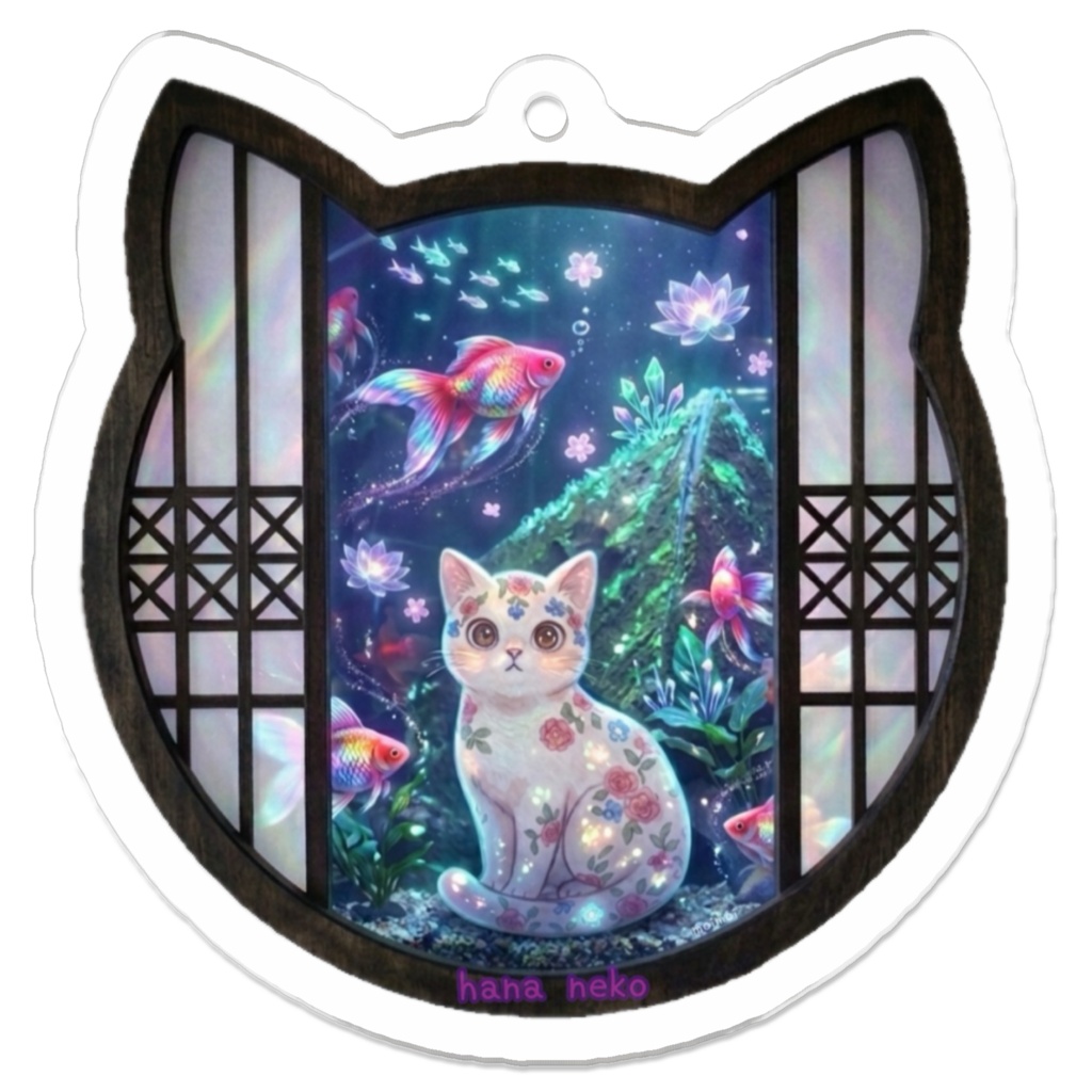 はなねこ（金魚）ねこ型