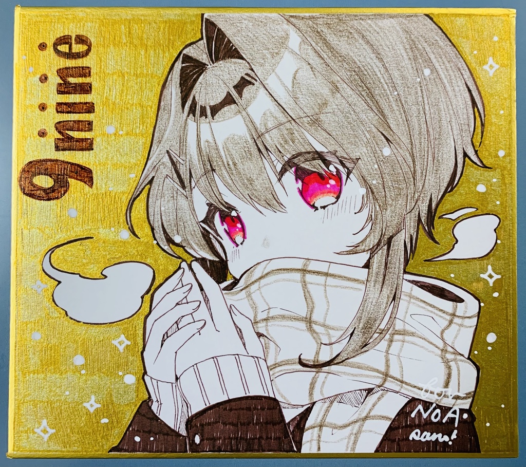 リクエスト色紙【直筆/アナログ】