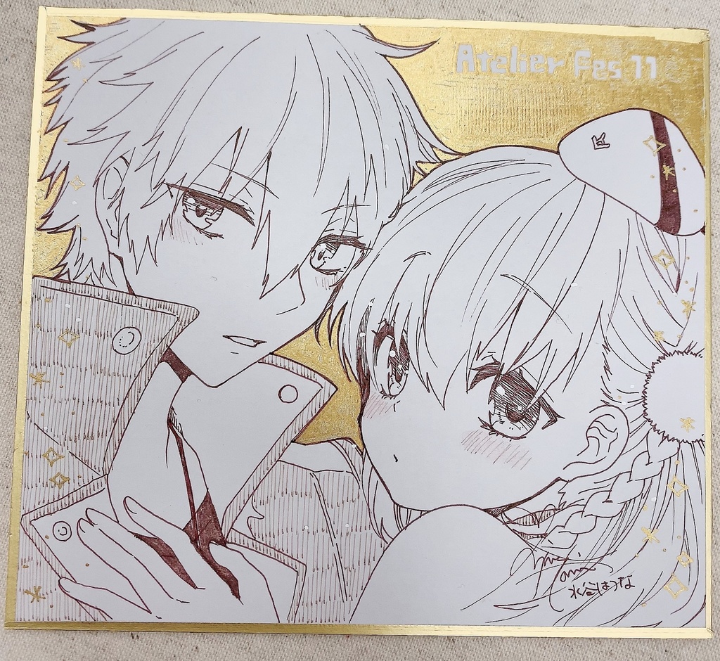 リクエスト色紙【直筆/アナログ】