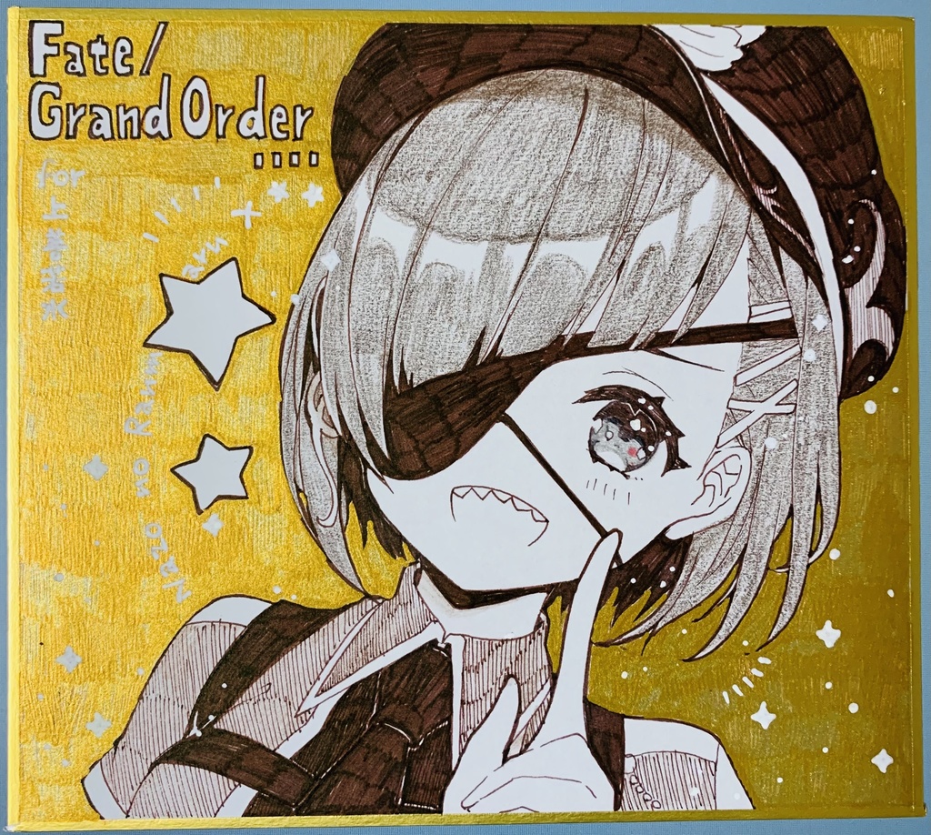 リクエスト色紙【直筆/アナログ】