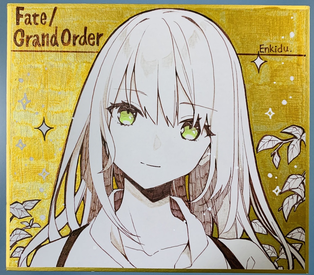 リクエスト色紙【直筆/アナログ】