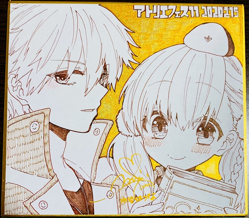 リクエスト色紙【直筆/アナログ】