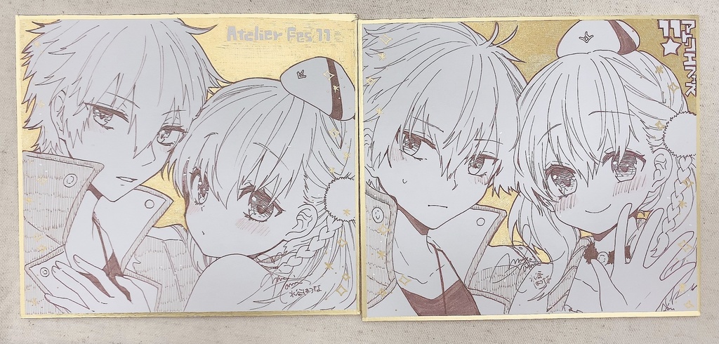 リクエスト色紙【直筆/アナログ】