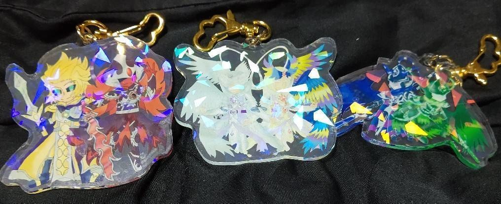 天使族アクリルキーホルダー