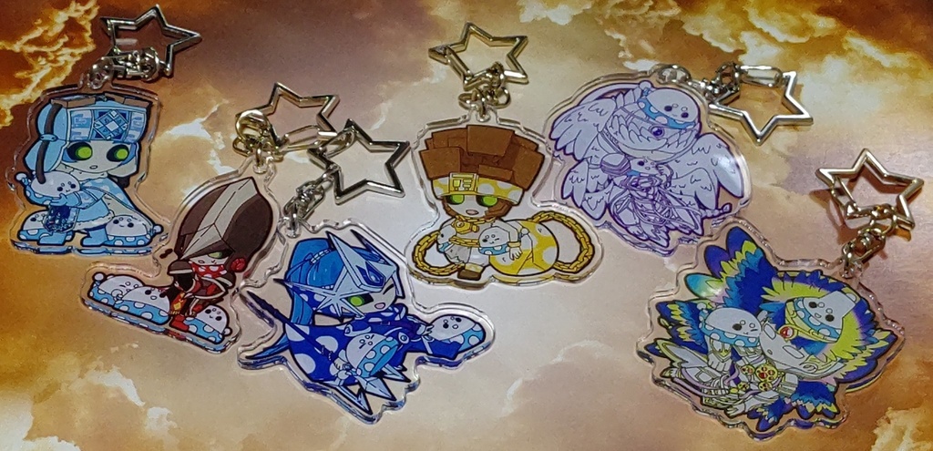 まろまろアクキー