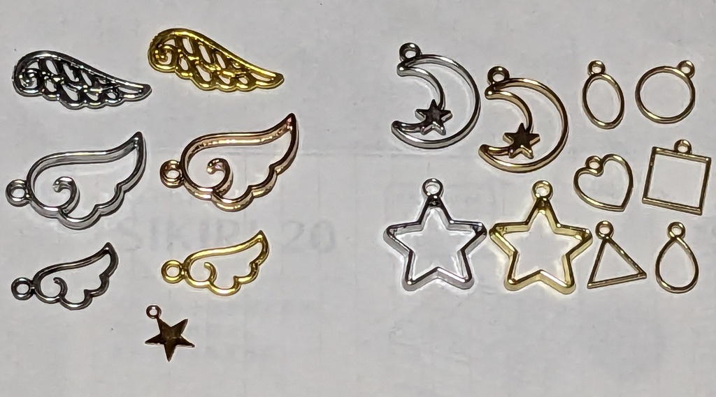 【リクエスト】レジン ハートキーホルダー