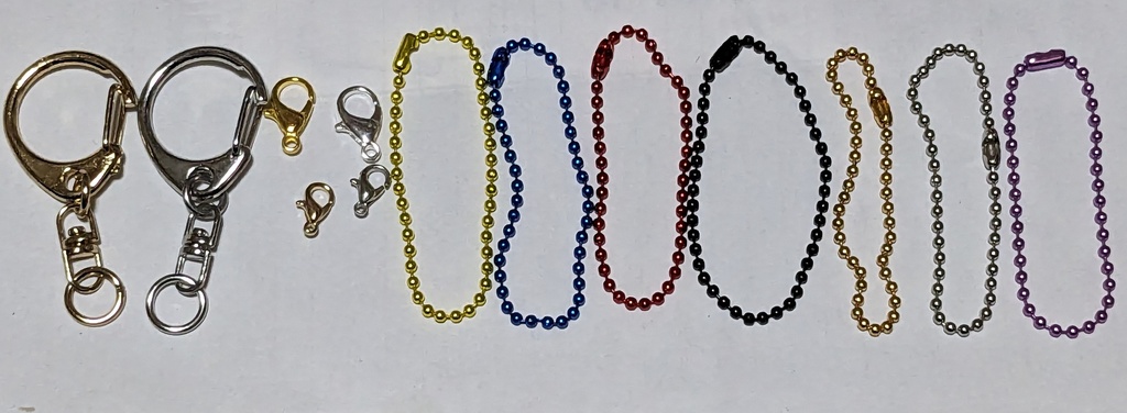 【リクエスト】レジン ハートキーホルダー