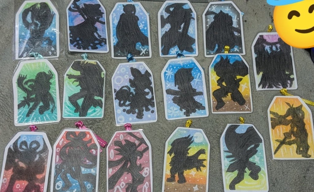 【オレカ】シルエットブックマーカー