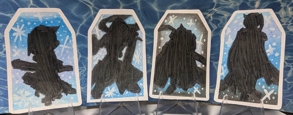 【オレカ】シルエットブックマーカー