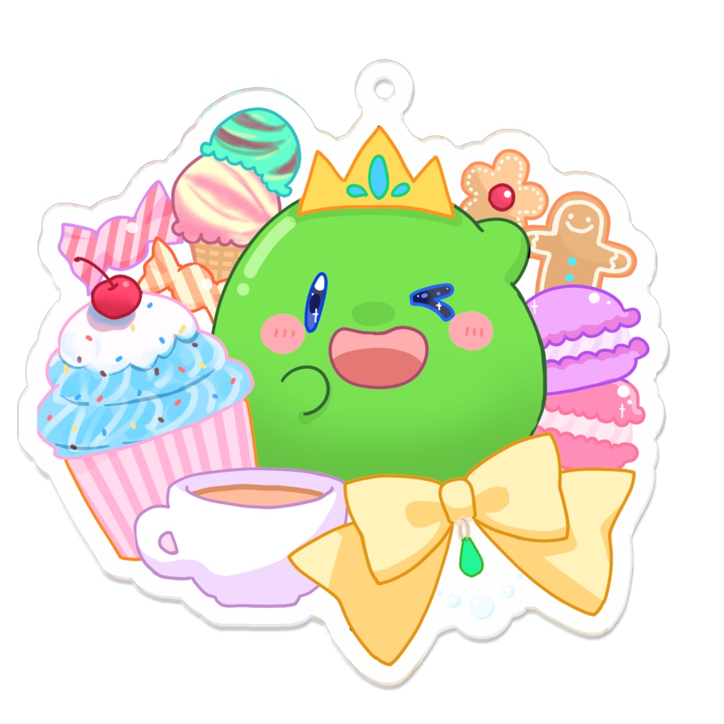 スラたんゆめかわアクキー