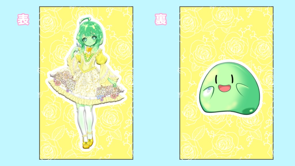 擬人化スラたんアクリルスタンド&チケットホルダー