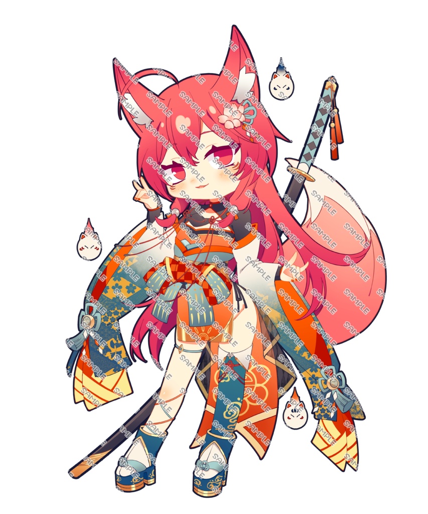 アクリルキーホルダー~妖の姿~