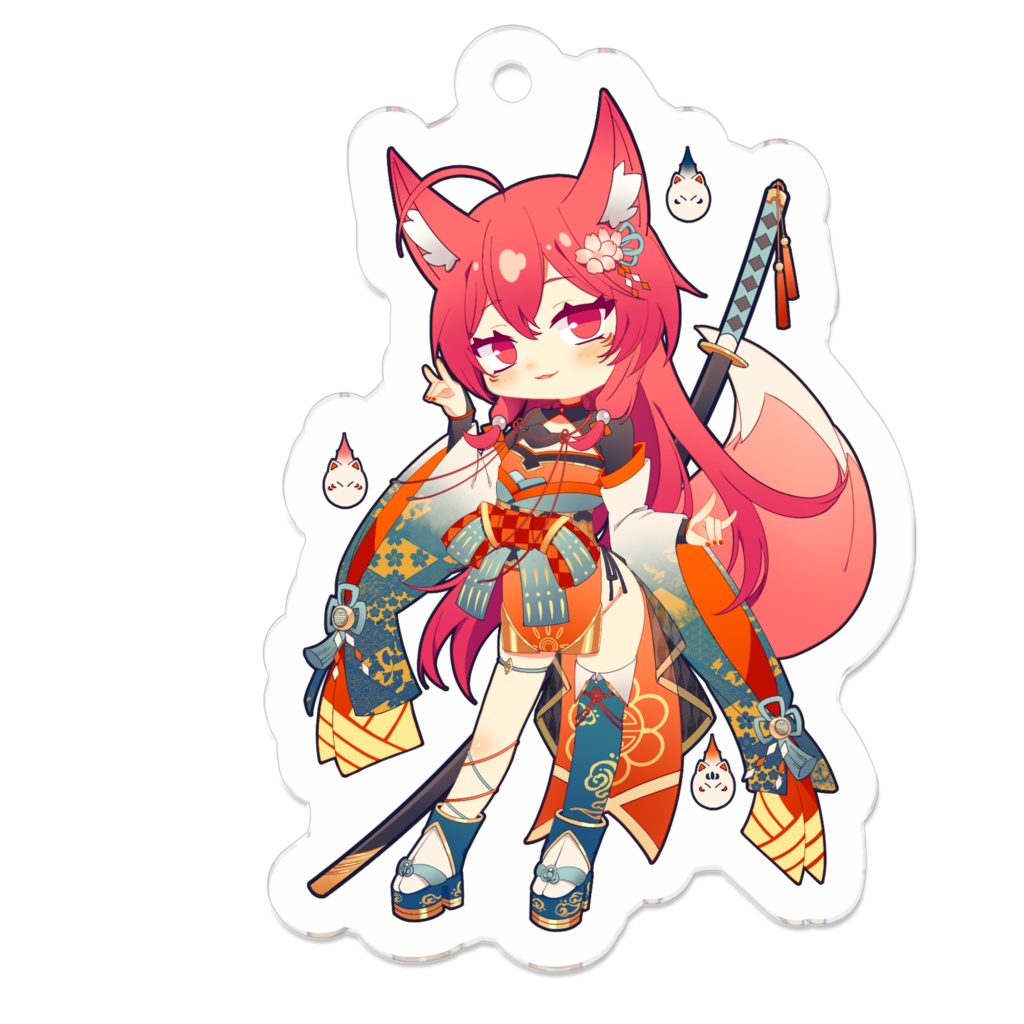 アクリルキーホルダー～妖の姿～