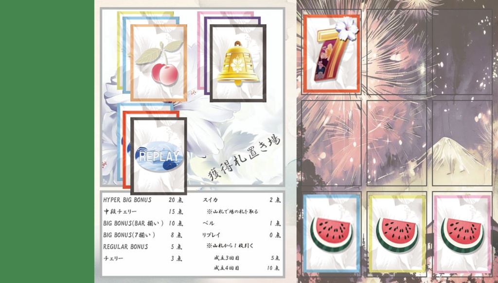 回胴盤上遊技 扶桑花札