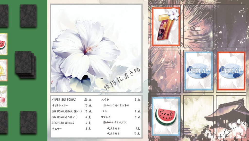 回胴盤上遊技 扶桑花札