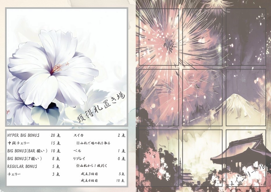 回胴盤上遊技 扶桑花札