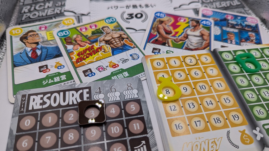 お金もちで力もち