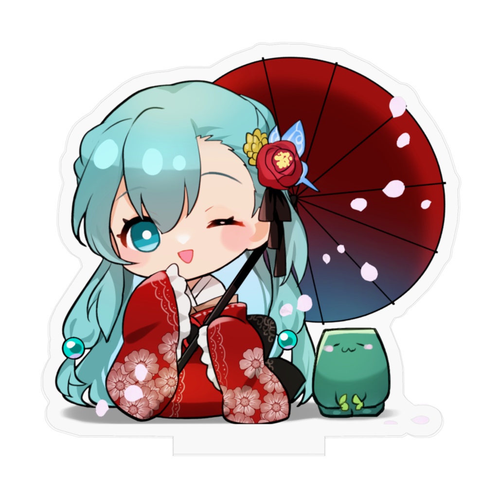 【グッズ】和風エルム凪のアクリルフィギュア