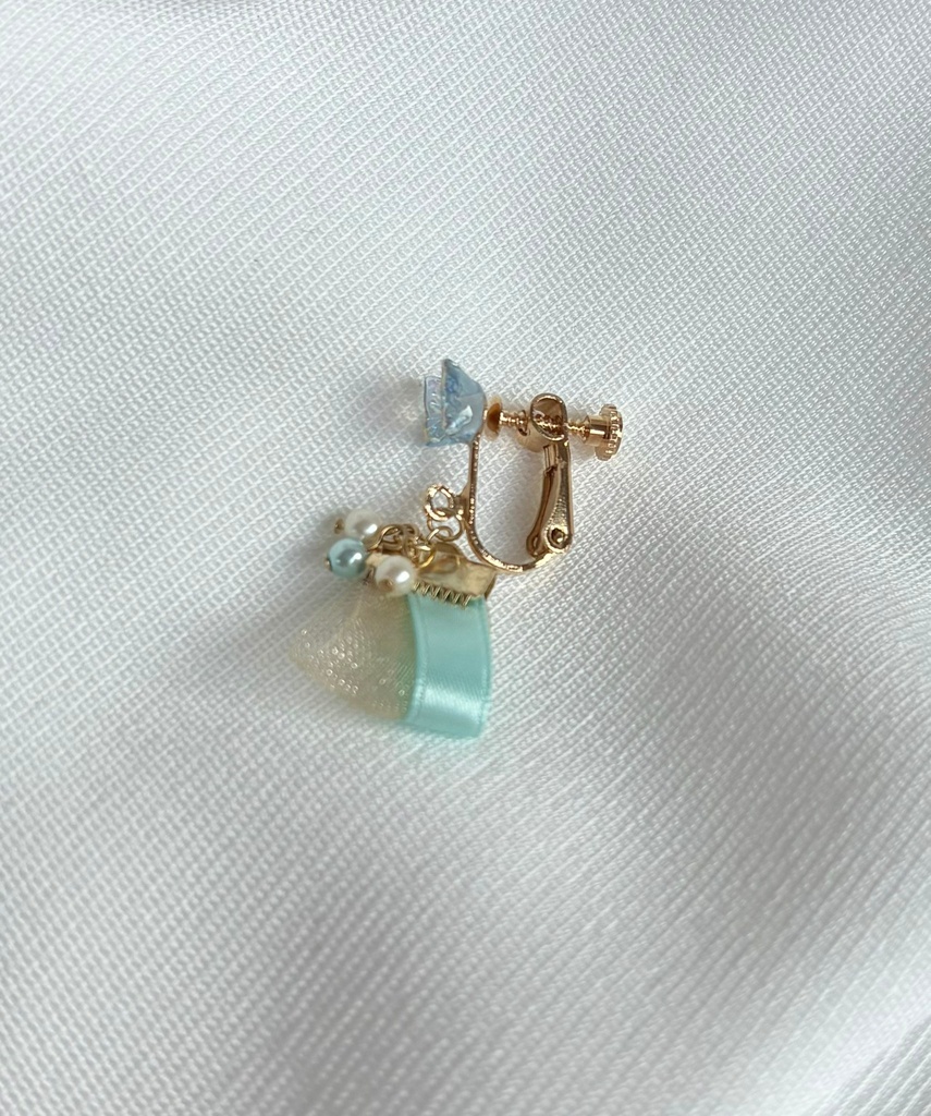 エルム凪モチーフアクセ【ピアス&イヤリング】