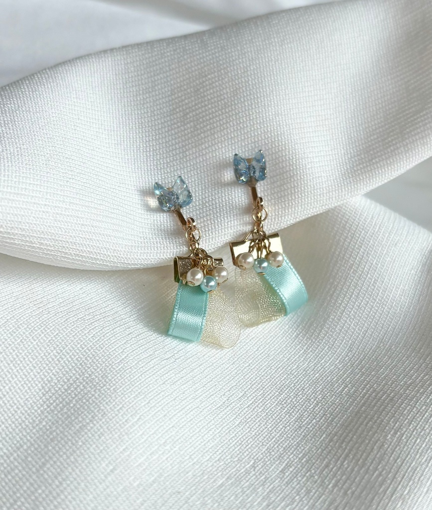 エルム凪モチーフアクセ【ピアス＆イヤリング】