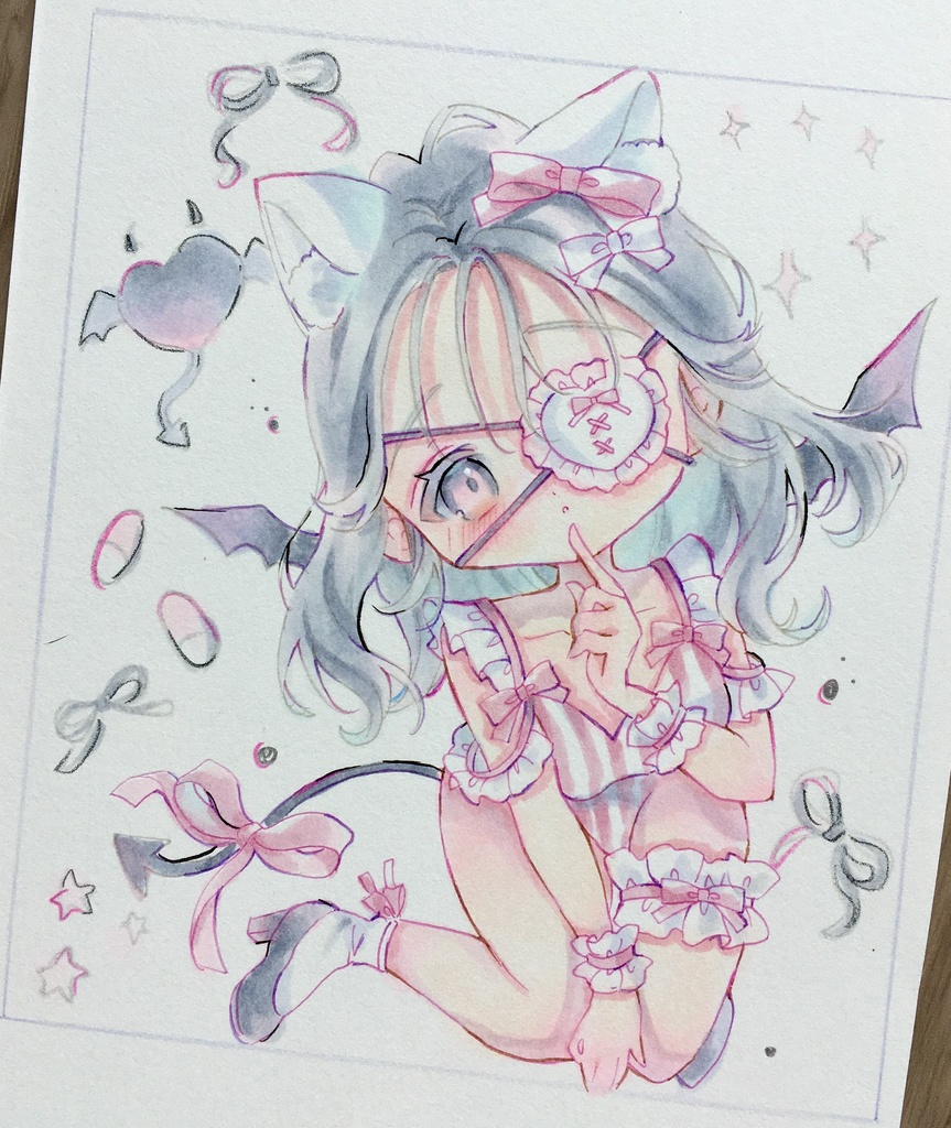 【原画】小色紙『DEVIL♡vol.2』