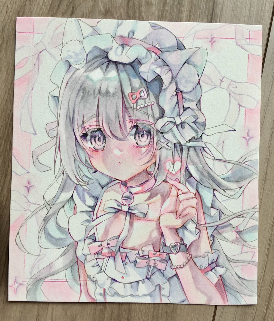 【オリジナル原画】『去り際の、好き♡』