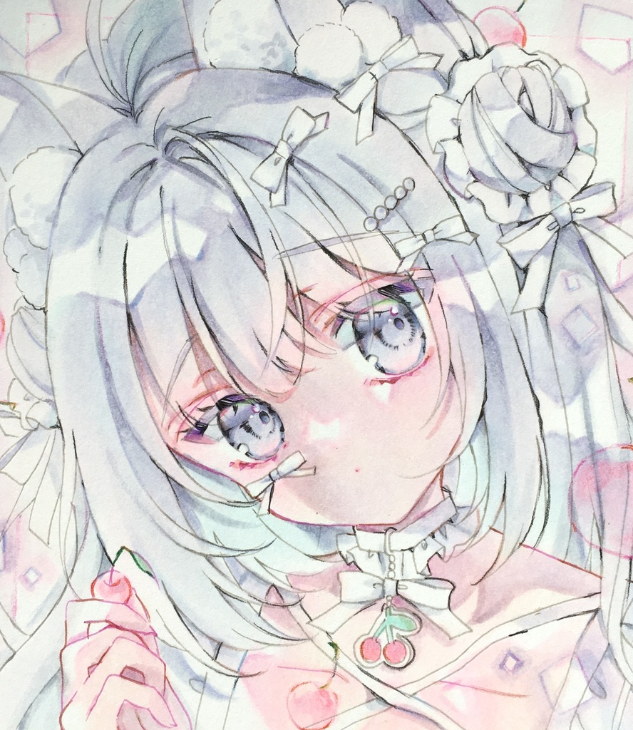 【イラスト原画】『僕の気持は甘酸っぱい』