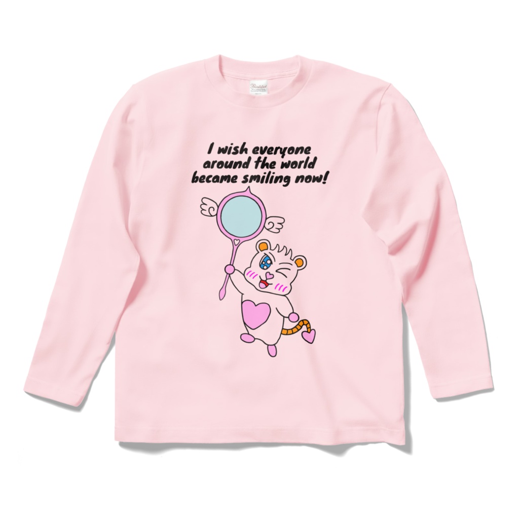 いっちーオリジナル長袖Ｔシャツ（ピンク）