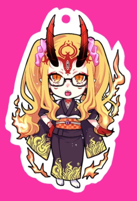 FGO茨木童子【鬼に衣】アクリルキーホルダー