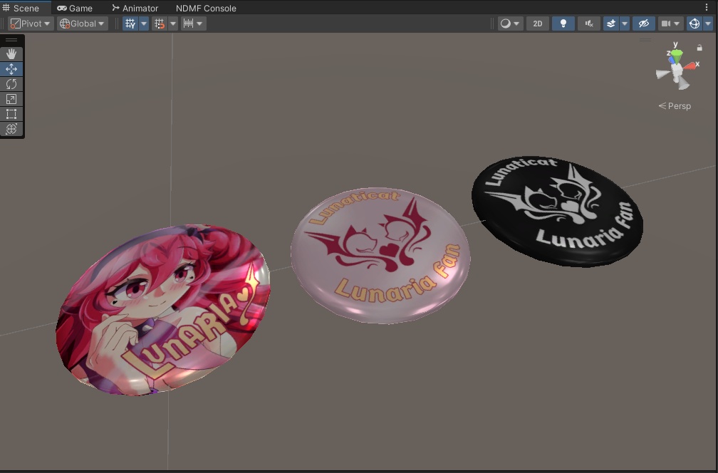 FREE Lunaria Digital Fan Pins