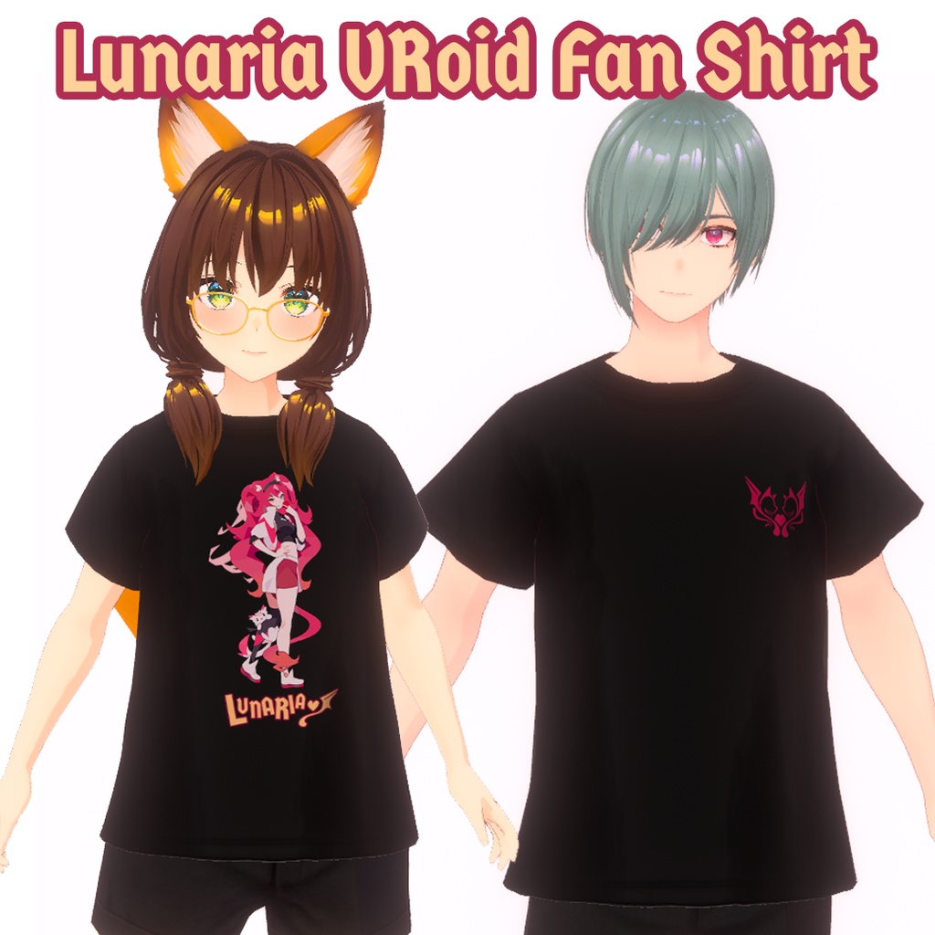 FREE VRoid Lunaria Fan Shirt