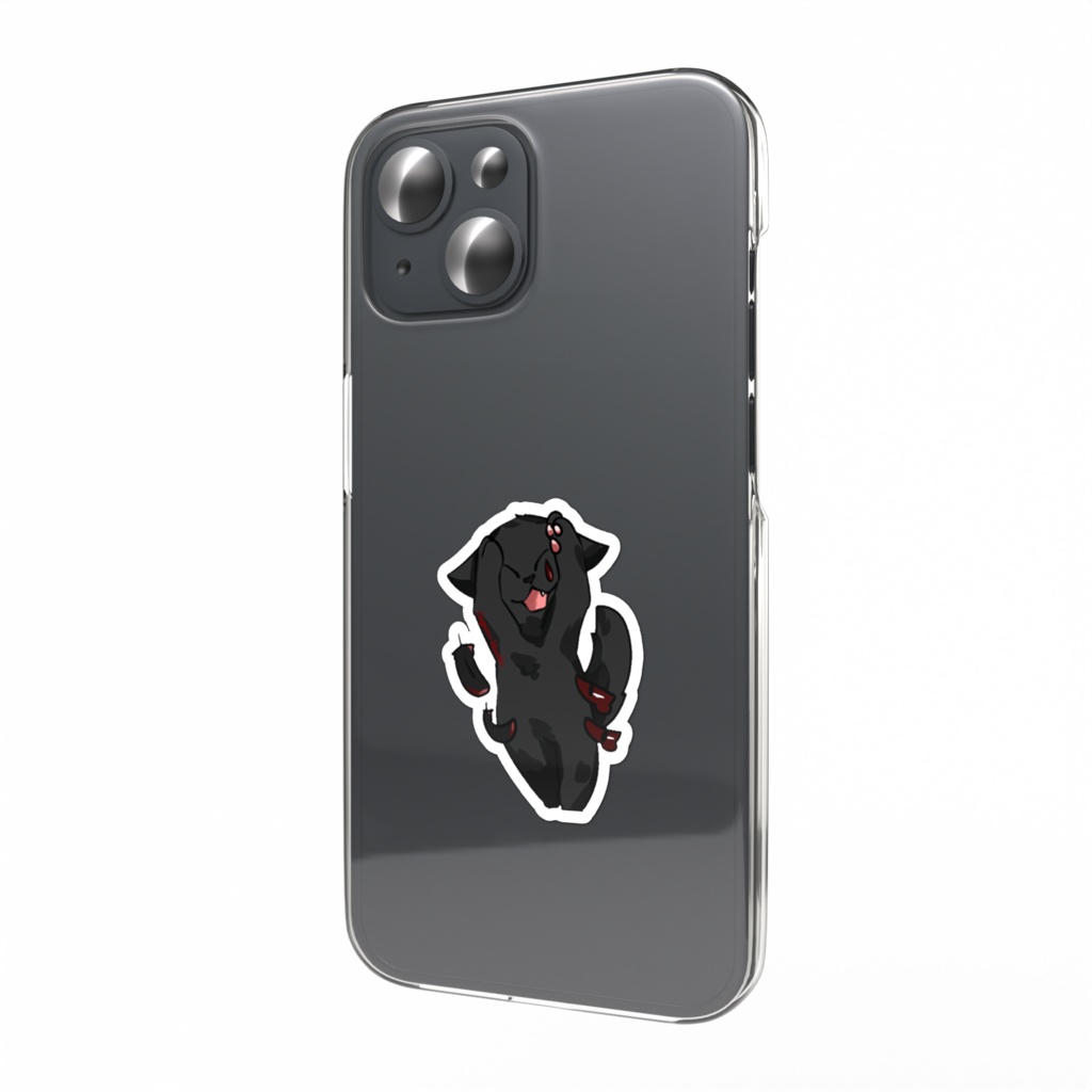 魔猫ステッカー〜猫ミームver.〜