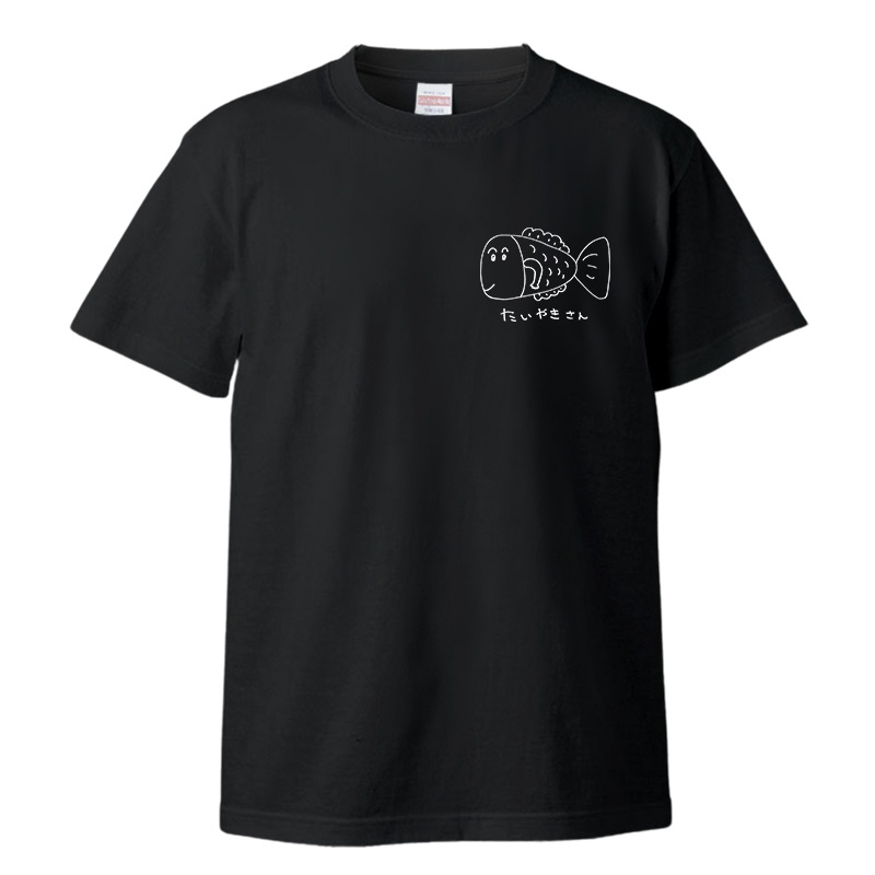 たいやきさんTシャツ