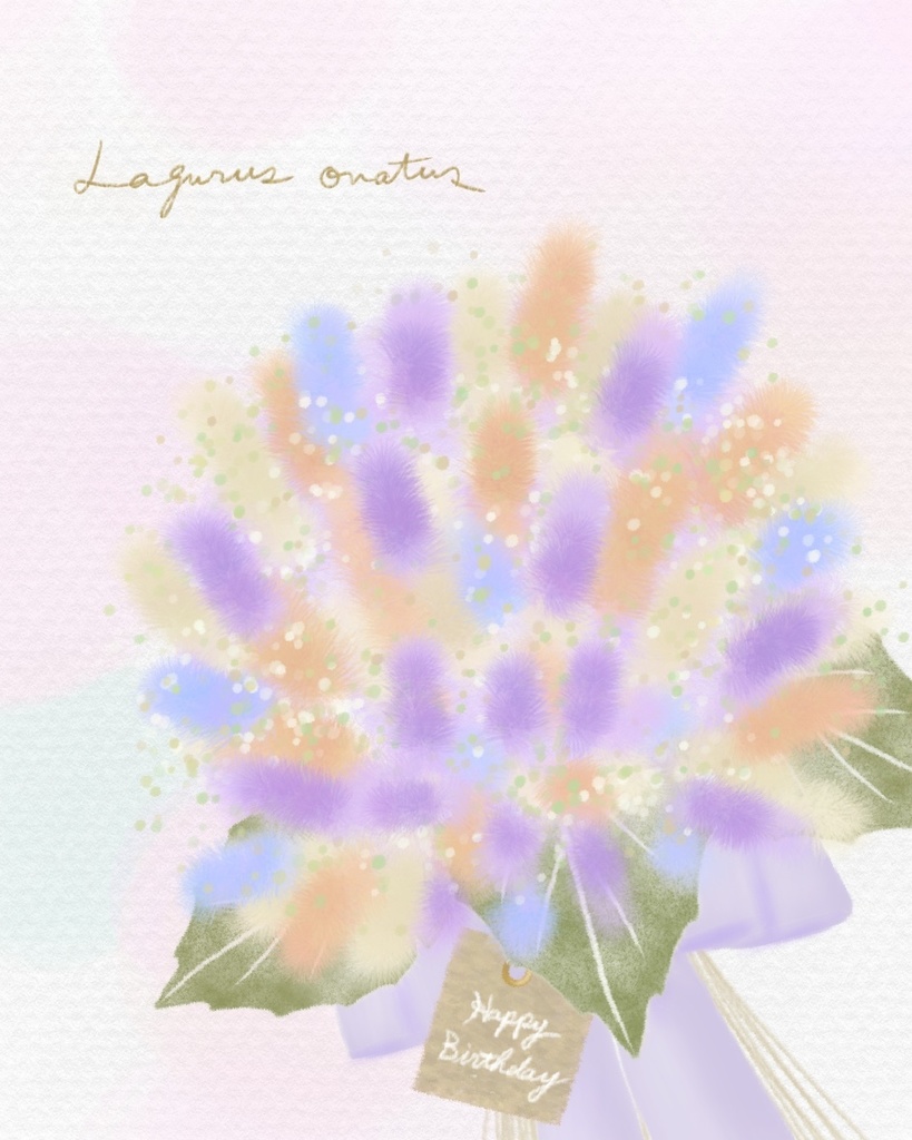 絵になる夏の植物ブラシ21本セット/procreate専用ブラシ