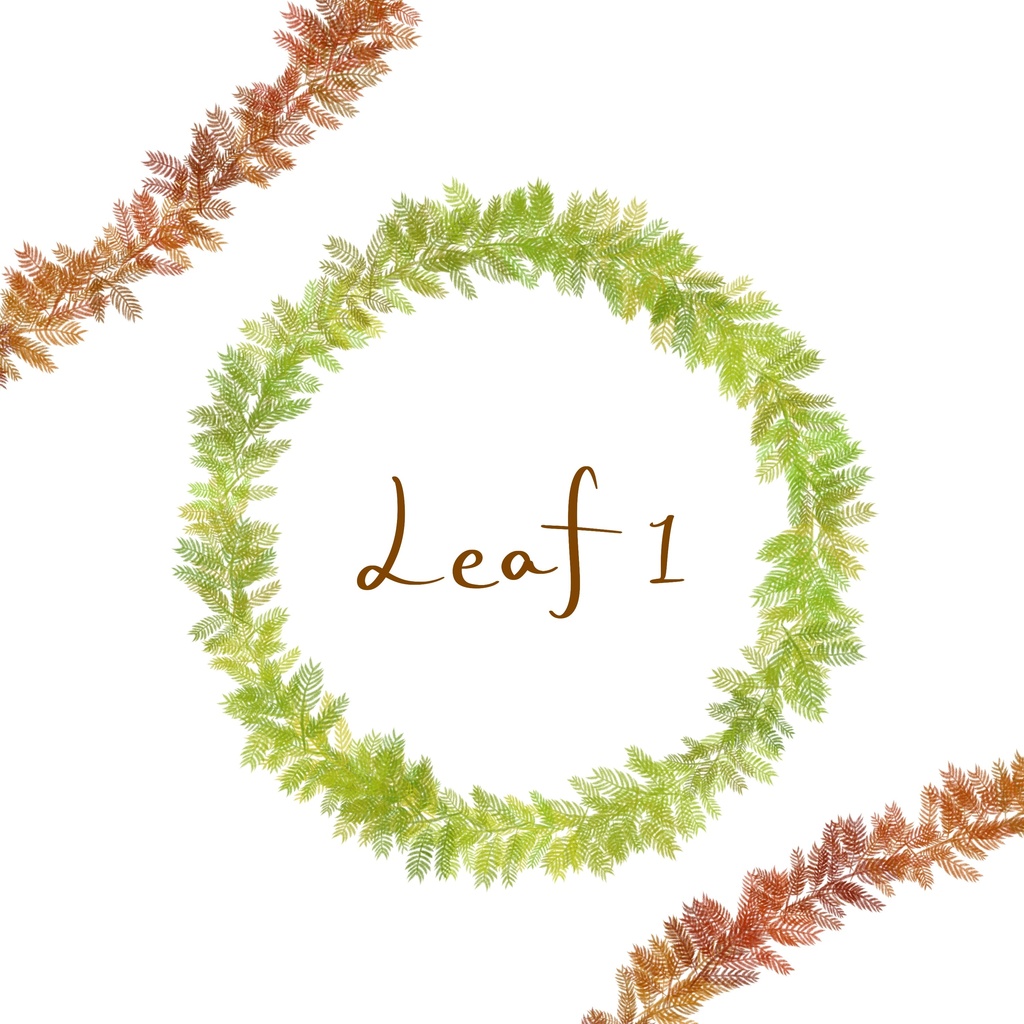 絵になる植物(basic)ブラシセット/procreate専用ブラシ