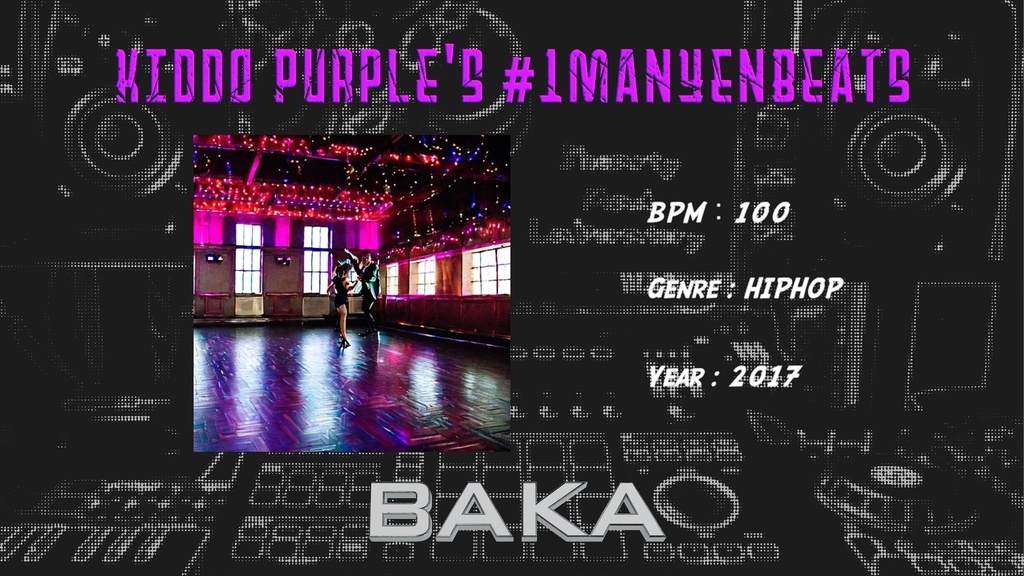 【#1ManYenBeats】03:BAKA(商用利用可)