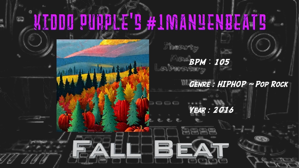 【#1ManYenBeats】12:Fall Beat(商用利用可)